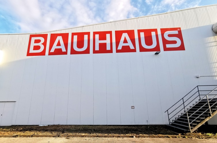 Nachher: Klinkerfassade Wohnanlage vor und nach Reinigung